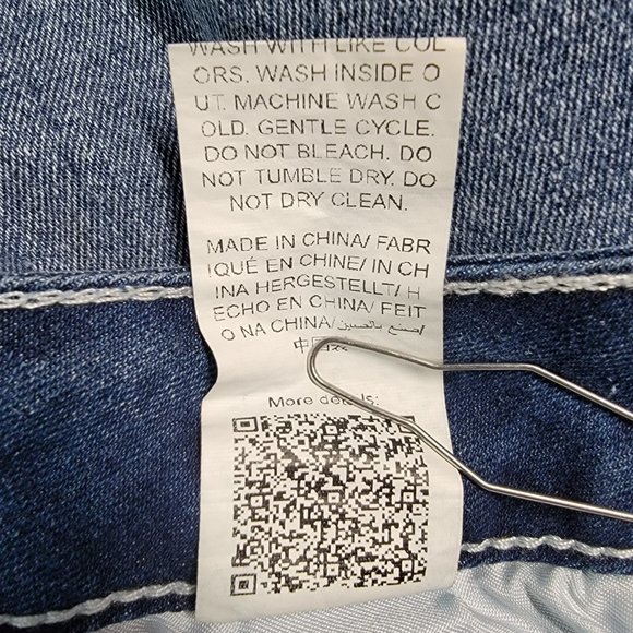 Plus Size Blue Denim Stretch High Rise Embroidered Classic Western Bootcut Jeans - Picture 15 of 16